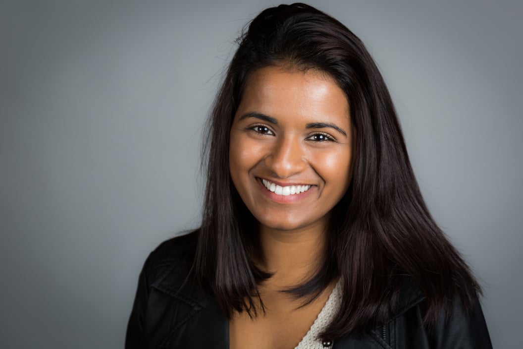 Smiling Indian woman
